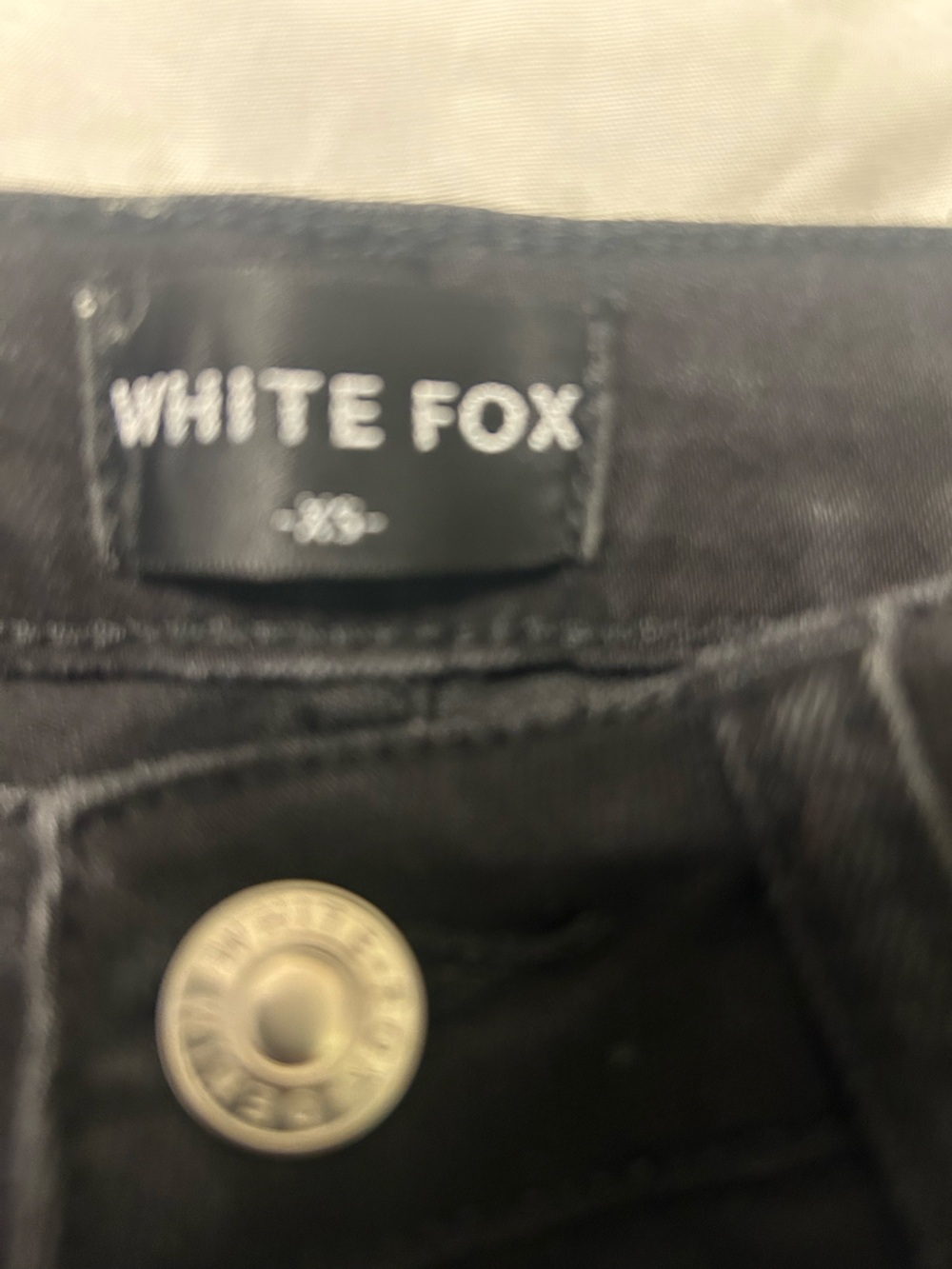 White Fox Womens Black Jeans